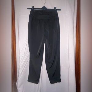 Black High-Waisted Pants